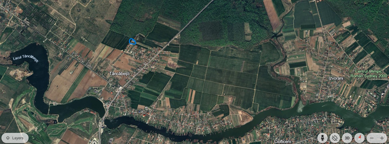 Snagov- Tancabesti, Teren de vanzare langa padure